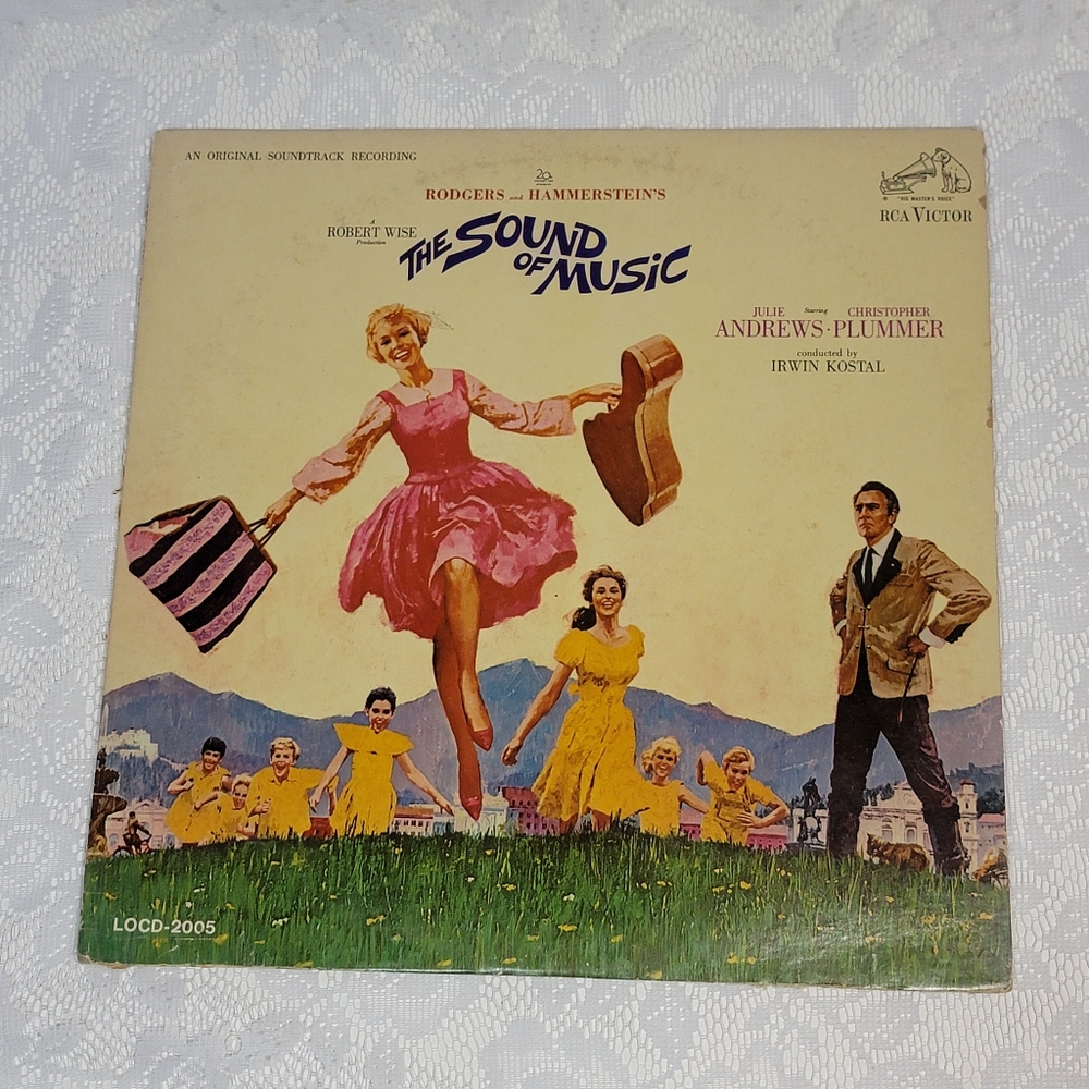 The Sound of Music Original 1965 RCA Victor Soundtrack LP LOCD-2005 Vinyl Record